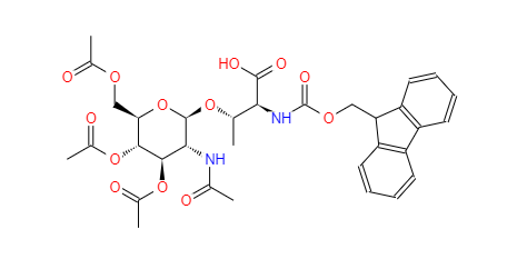 160168-40-1/Fmoc-L-Thr(β-D-GlcNAc(Ac)3)-OH