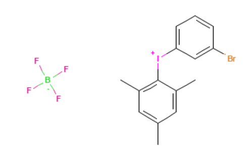 (3-溴苯基)(均三甲苯基)碘鎓 四氟硼酸盐